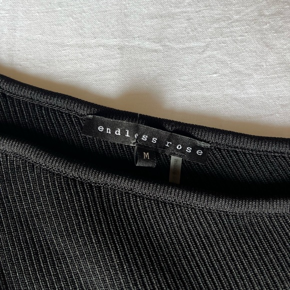 Black One Shouldered Bodycon Mini Dress - Picture 11 of 11